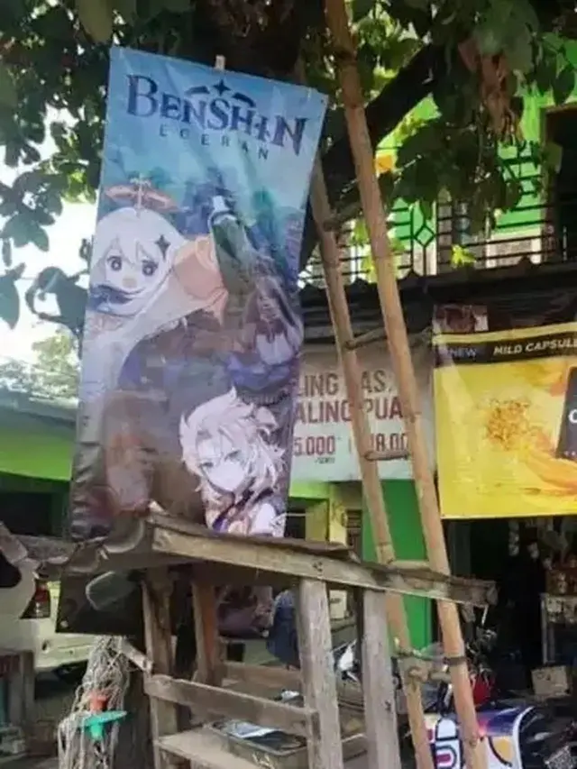 Kumpulan Potret Lucu Pedagang Bensin Eceran yang Bikin Senyum-Senyum Sendiri (ist)