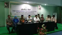 Pernyataan MUI terkait ceramah Idul Fitri (Liputan6.com/Nanda Perdana)