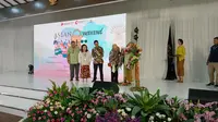 Kamar Dagang dan Industri (Kadin) Indonesia bersama ASEAN Business Advisory Council (ASEAN-BAC) menggelar ASEAN Weekend Market di Gedung Serbaguna Senayan, pada 1 hingga 3 September 2023. (Ayu/Merdeka.com)