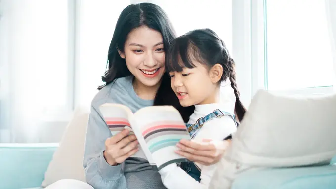 Ilustrasi melatih otak anak