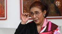 Menteri Kelautan dan Perikanan Susi Pudjiastuti (Liputan6.com/Angga Yuniar)