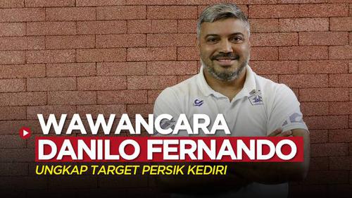VIDEO: Wawancara Danilo Fernando Soal Target Persik Kediri di Piala Presiden dan Liga 1
