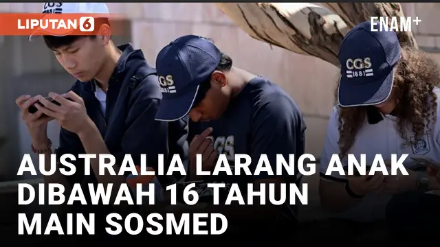 VIDEO: Parlemen Australia Meloloskan UU Pertama di Dunia yang Larang Sosmed untuk Anak Dibawah 16 Tahun