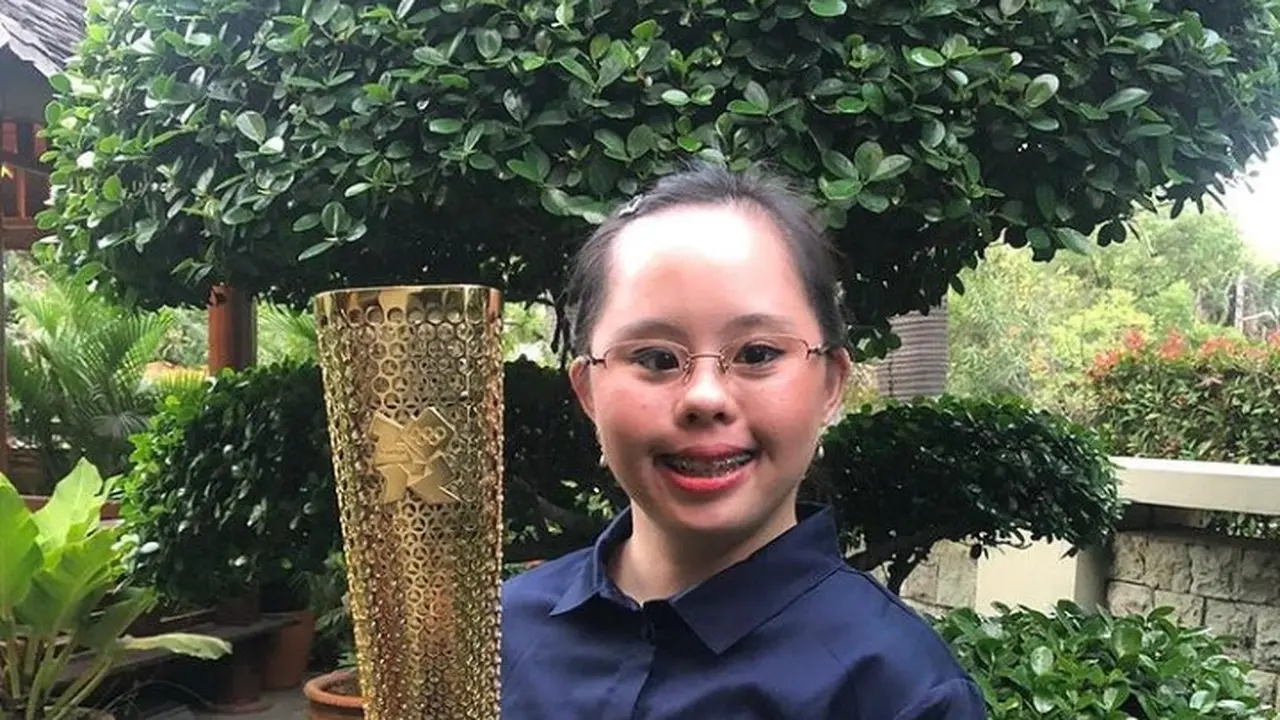 Stephanie Handojo atlet down syndrome