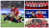 Berikut ini potret perjuangan Timnas Indonesia sepanjang tahun 2024, mulai dari perjuangan mereka di Piala Asia 2023, lolos ke putaran ketiga Kualifikasi Piala Dunia 2026, hingga berkompetisi di Piala AFF 2024. Tak hanya itu, deretan prestasi gemilang dari Skuad Garuda Muda dan Timnas Indonesia Putri terangkum ke dalam galeri khusus kaleidoskop 2024 ini. (Bola.com/Bagaskara Lazuardi)