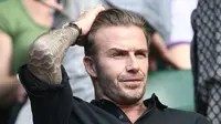Mantan kapten tim nasional Inggris, David Beckham. (AFP/Justin Tallis)
