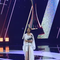 Acara penganugrahan untuk para insan film IBOMA 2018 di gelar di Studio 6 Emtek City, Jakarta Barat pada Jumat (23/3/2018) malam. Acara disiarkan langsung oleh SCTV. (Adrian Putra/Bintang.com)