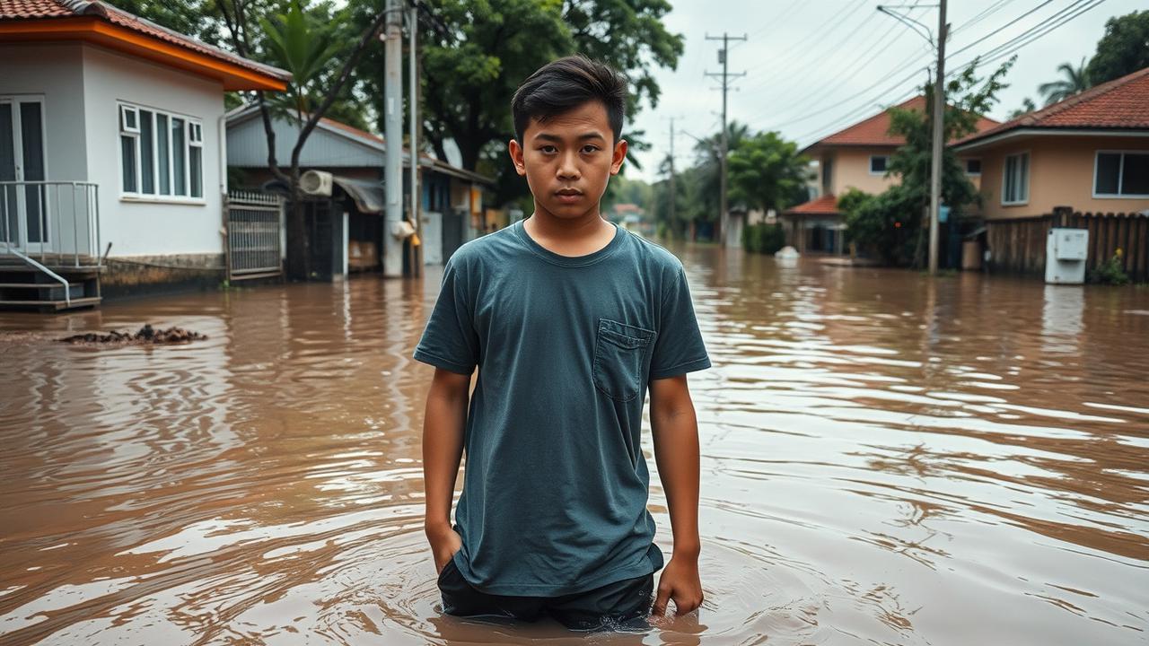 mimpi banjir air coklat