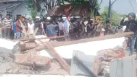 Warga Kebonharjo Semarang dipersilakan menempati Rusunawa Kudu Semarang setelah rumah mereka dibongkar paksa PT KAI.