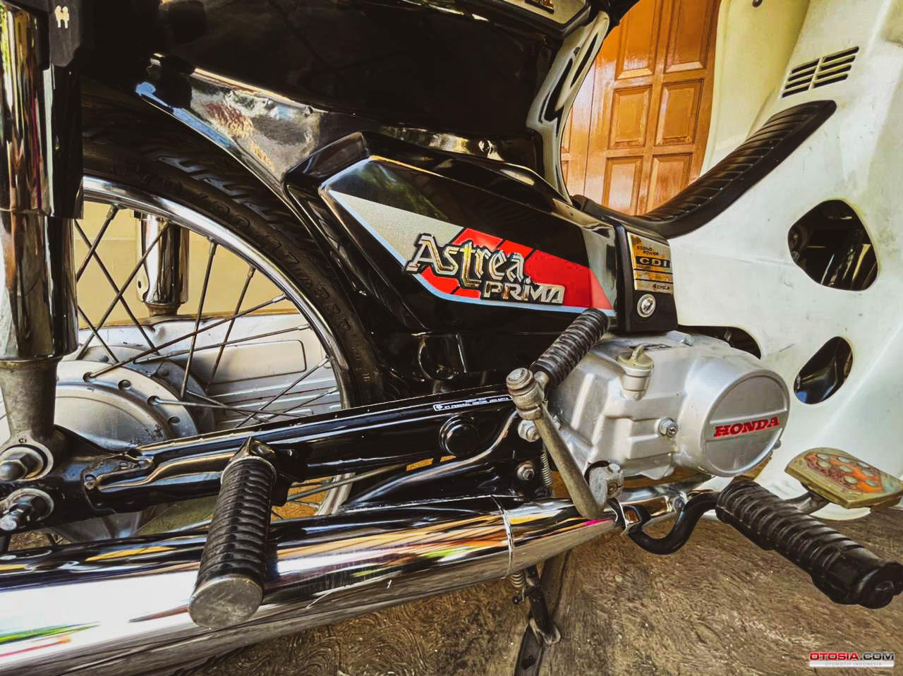 Sisi samping Astrea Prima