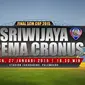 Sriwijaya vs Arema Cronus (Liputan6.com/Ari Wicaksono)