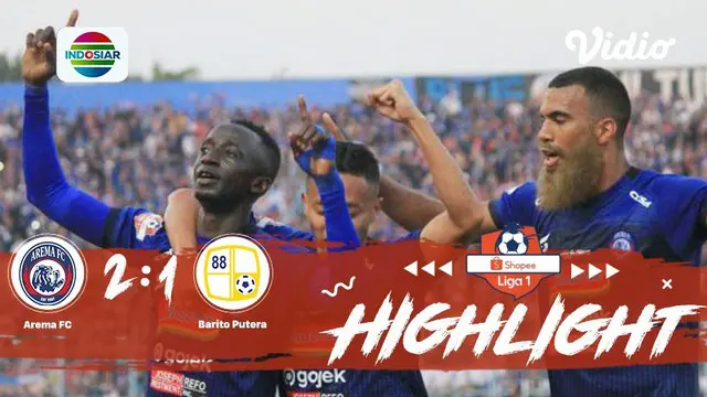 Arema FC VS Barito Putera FC Full Highlight | Shopee Liga 1