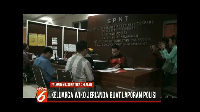 Keluarga Wiko Jerianda, korban kekerasan saat masa orientasi siswa di SMA Taruna Indonesia, membuat laporan ke Mapolres Palembang demi mengungkap penyebab kematian.