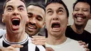 Akhir-akhir ini Raditya sedang menjadi sorotan karena mengunggah foto parodi kemiripannya dengan Miguel Almiron. Ya, Radit menyadari parasnya mirip Almiron sehingga dengan kocaknya ia buat parodi yang mengundang gelak tawa. (Liputan6.com/IG/raditya_dika)