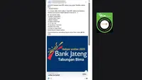 Cek Fakta: Tidak Benar Link Pendaftaran Undian BPD Jateng Berhadiah Umroh hingga Mobil
