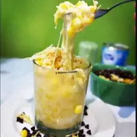 Jagung Mozarella dari bahan jaging keju.&nbsp; foto: Instagram @foto: Instagram/@septaviaa
