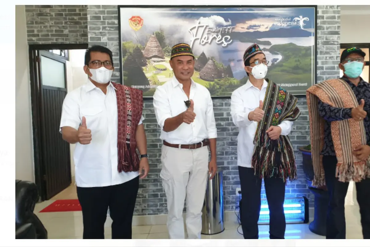 Gubernur Nusa Tenggara Timur (NTT) Viktor Laiskodat di Kupang. Dok PLN