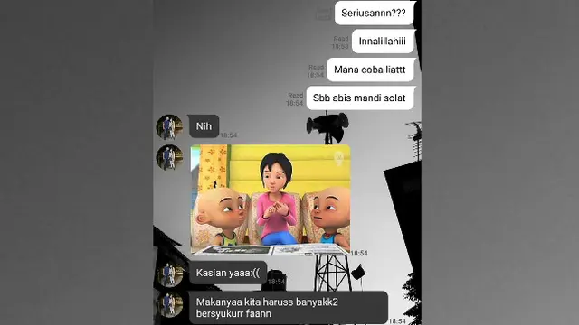 Awalnya, cerita yang dibagikan ini memang akan menuju ke arah sedih dan prihatin.