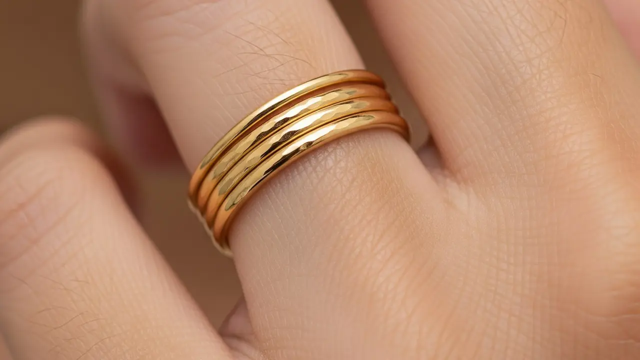 Model Cincin Emas Simple Elegan