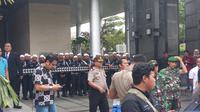 FPI demo kantor Facebook Indonesia. (Liputan6.com/Nanda Perdana Putra)