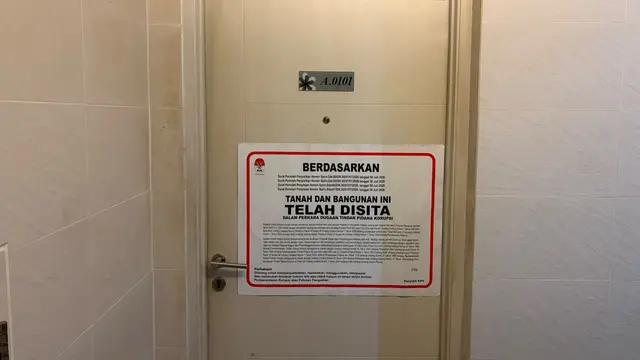 KPK Kembali Sita Aset Legislator Kota Bengkulu, Kini Amankan 1 Unit Apartemen