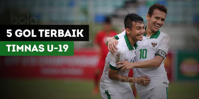 VIDEO: 5 Gol Terbaik Timnas Indonesia U-19 di Piala AFF U-18