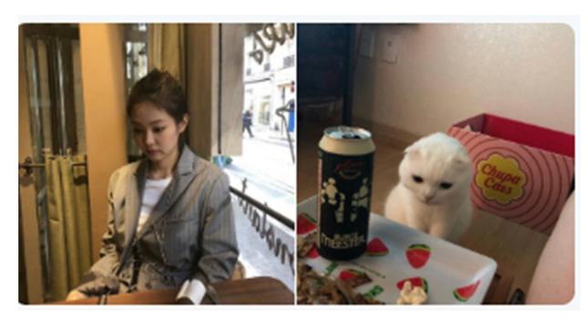 Ekspresi Jennie (Sumber: Twitter: /jenniesofty)