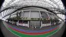 Suasana Stadion Nasional Singapura jelang SEA Games 2015. Senin (1/6). (Bola.com/Arief Bagus)