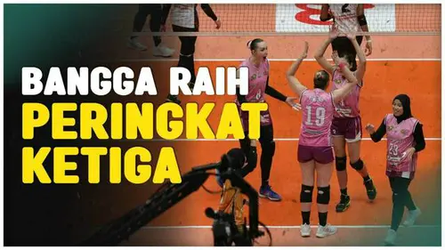 VIDEO: Pelatih Jakarta Popsivo Polwan Bangga Bisa Bawa Tim Raih Peringkat Ketiga PLN Mobile Proliga 2024