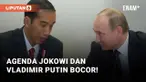 Agenda Pertemuan Jokowi dan Vladimir Putin Bocor