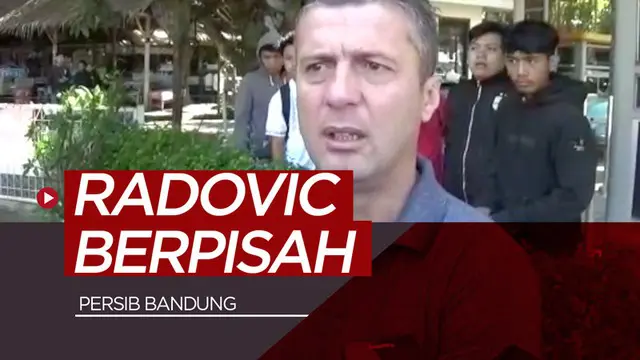 Berita video momen perpisahan antara Miljan Radovic dengan para pemain Persib Bandung, Jumat (3/5/2019).