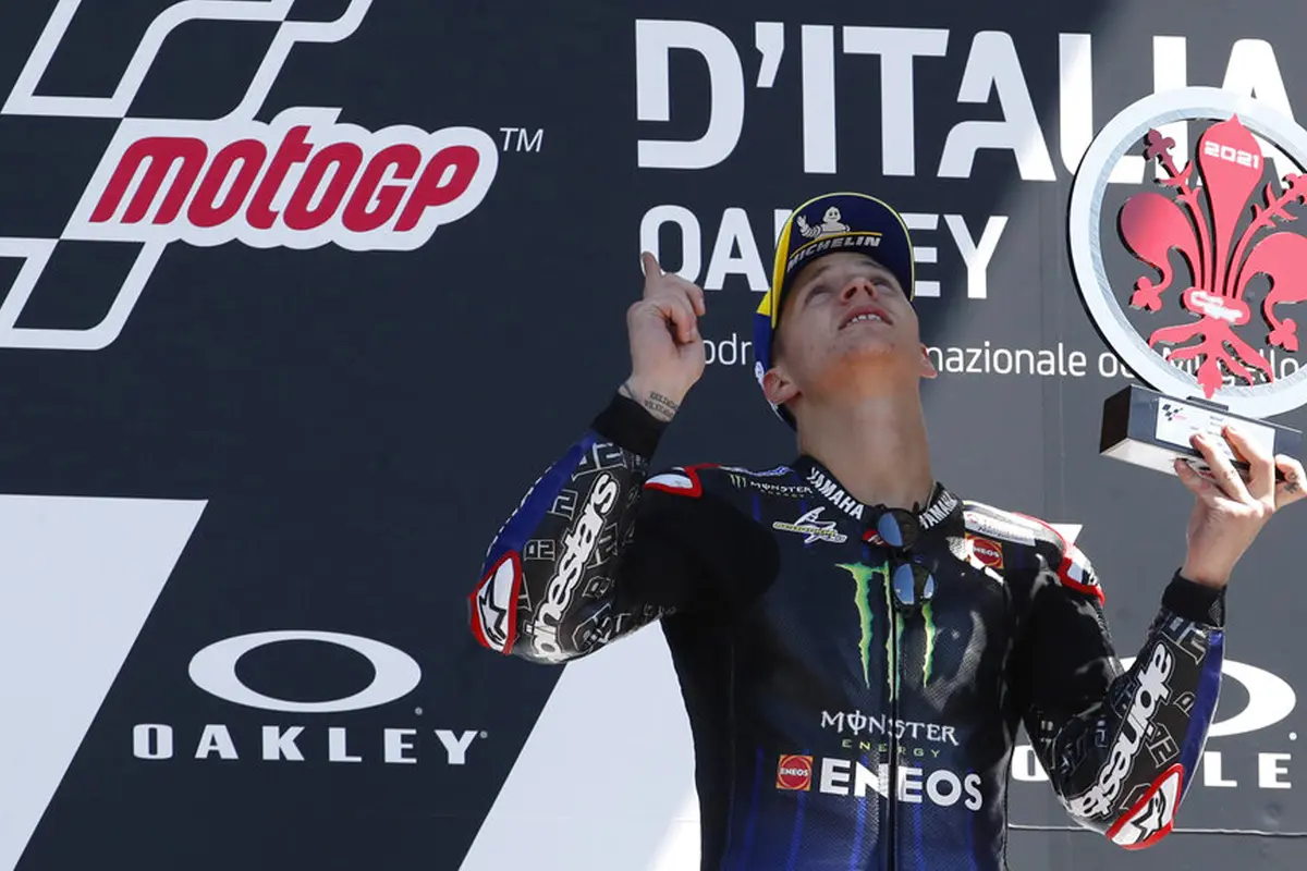 FOTO: Fabio Quartararo Tercepat di MotoGP Mugello