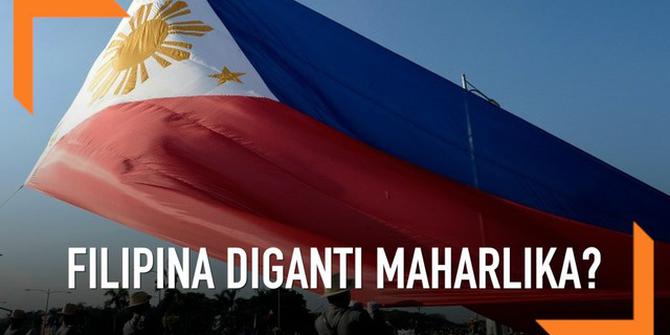VIDEO: Duterte Mau Ganti Nama Filipina jadi Maharlika