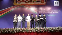 Acara Asean Railways CEOs' Conference (ARCEOs') di Nay Pyi Taw, Myanmar yang berlangsung 26-29 November 2018.