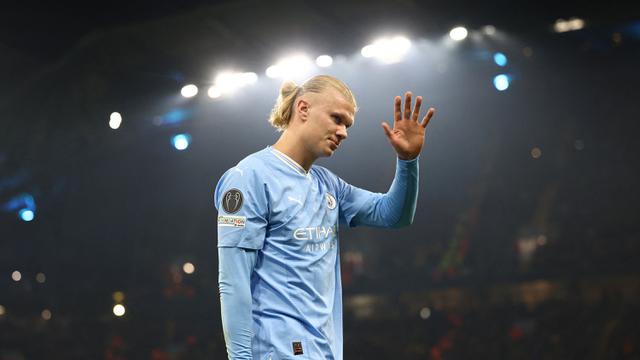 Foto: Haaland Cetak Brace untuk Bawa Manchester City Melangkah ke Babak 16 Besar Liga Champions
