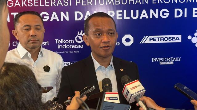 Menteri Energi dan Sumber Daya Mineral (ESDM), Bahlil Lahadalia. (Foto: Liputan6.com/Tira Santia)