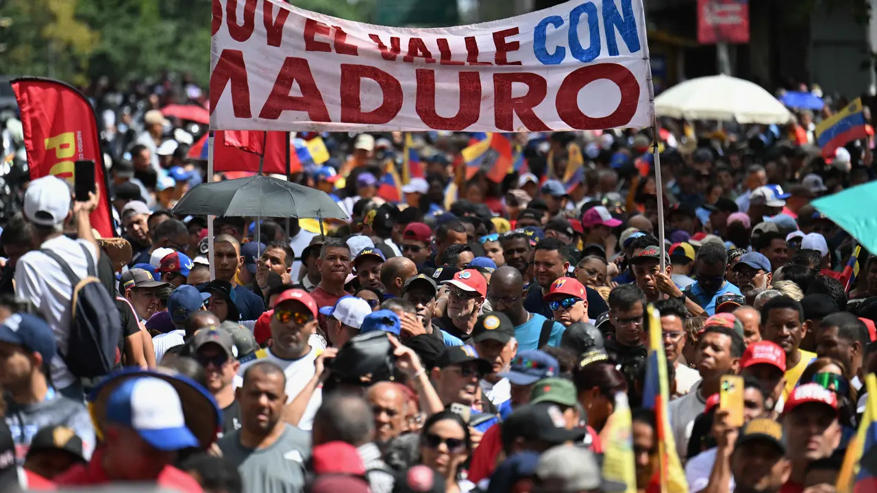Sehari Usai Penangkapan, Pendukung Nicolas Maduro Gelar Aksi Protes di Caracas