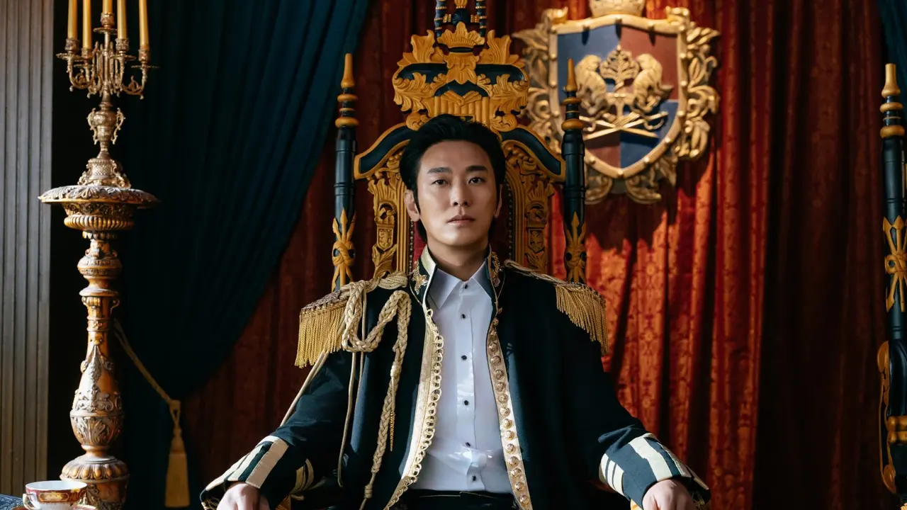 Ju Ji Hoon dalam drakor The Remarried Empress. (Disney Plus via Soompi)