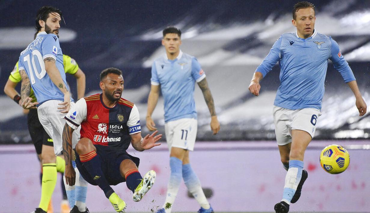 Keberhasilan ini juga membuat Lazio semakin bersemangat untuk mengejar rival sekotanya, AS roma yang berada tepat diatasnya. (Alfredo Falcone/Lapresse via AP)