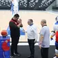 Menteri Pemuda dan Olahraga Republik Indonesia Dito Ariotedjo menyatakan Indonesia sudah siap menyambut FIBA World Cup 2023. Pemerintah menyatakan komiteman 100 persen untuk ajang itu. (Liputan6.com/Herman Zakharia)