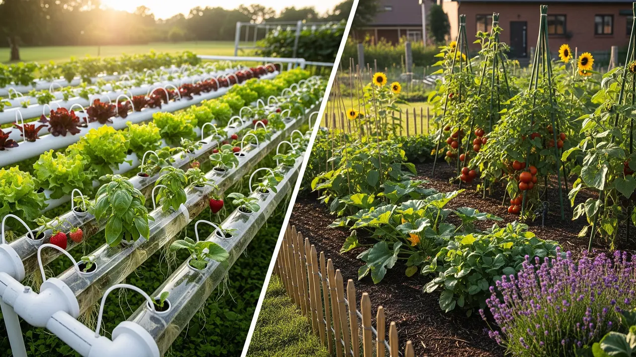 Kebun Hidroponik vs Tanah Mana Lebih Hemat Air? Ini Perbandingan Lengkapnya