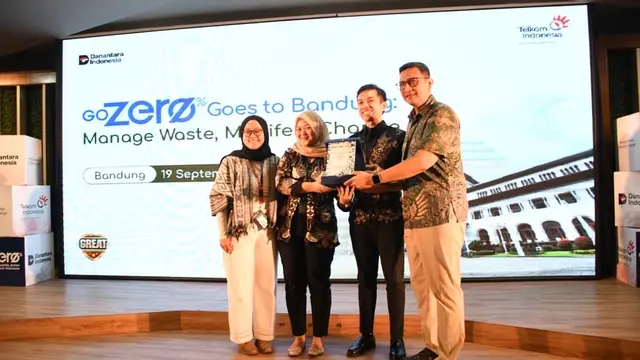 Melalui GoZero% Bandung, Telkom Gerakkan Karyawan Lahirkan Inovasi Pengolahan Sampah