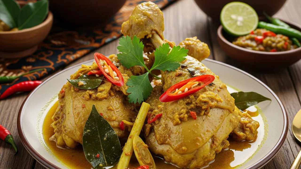 Resep Ayam Ungkep Tradisional