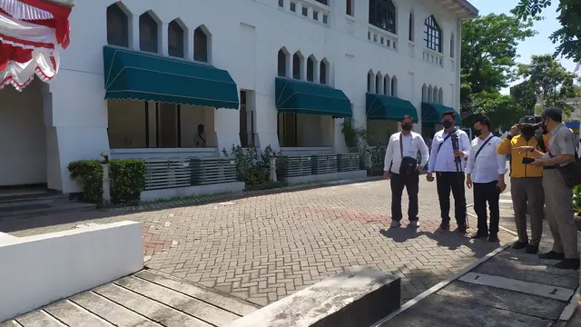 Gedung Wismilak Surabaya. (Dian Kurniawan/Liputan6.com)
