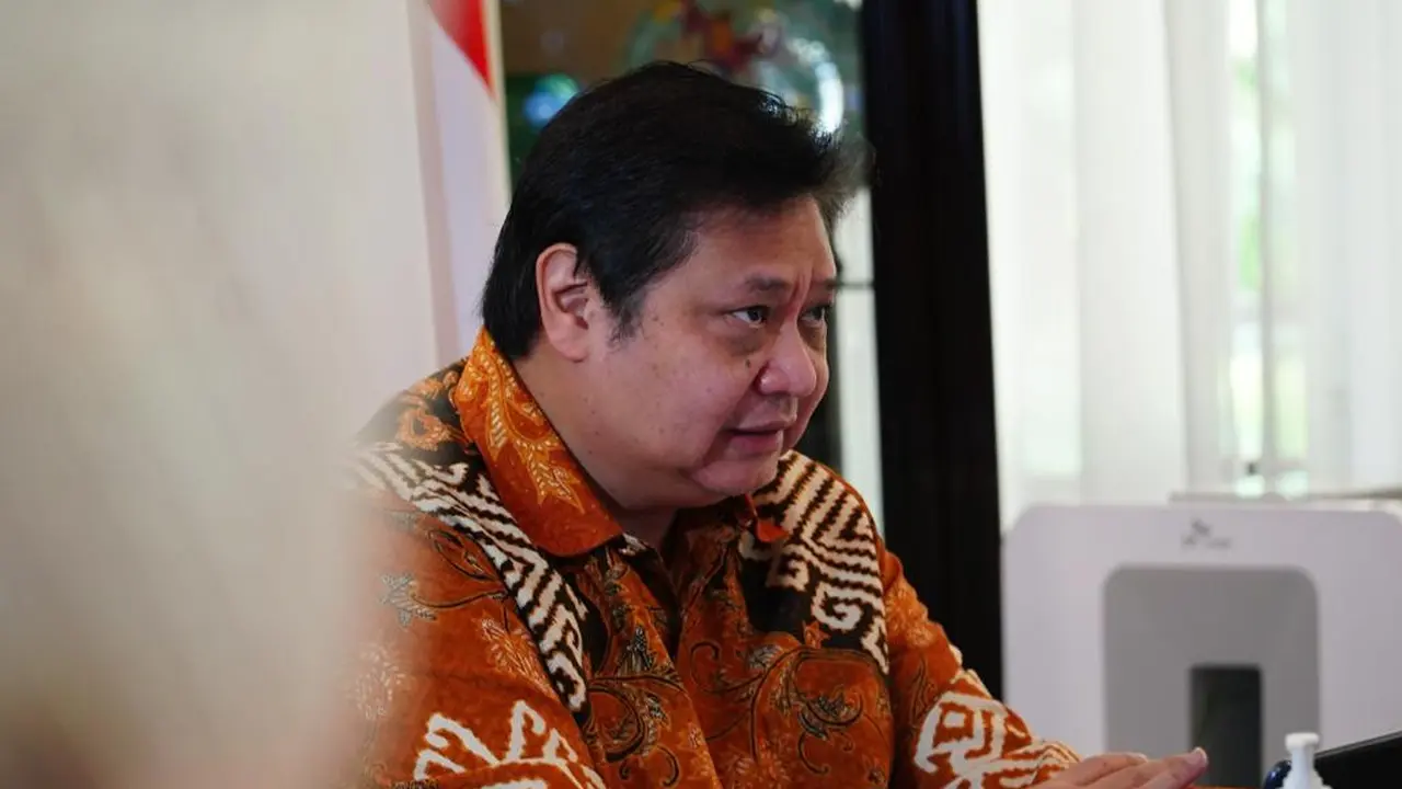 Menteri Koordinator Bidang Perekonomian Airlangga Hartarto.