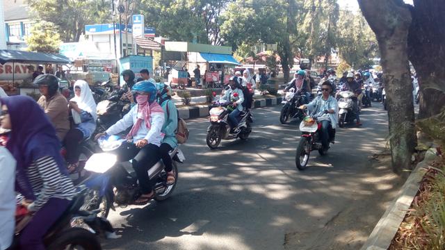 Pawai taaruf penyambutan 1 Muharram 1440 H di Garut
