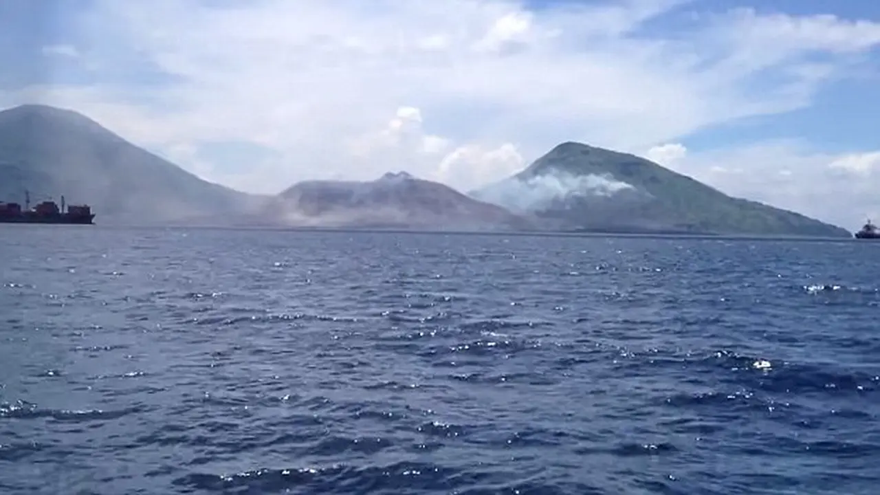 Letusan Gunung Papua