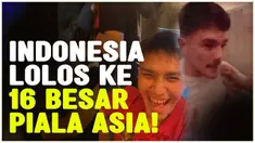 Berita video ragam reaksi kegembiraan para pemain Timnas Indonesia setelah dipastikan lolos ke babak 16 besar Piala Asia 2023. Selamat Garuda Indonesia!