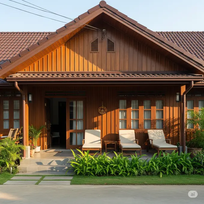 6 Model Rumah Sederhana Nyaman di Desa Cocok untuk Pensiunan