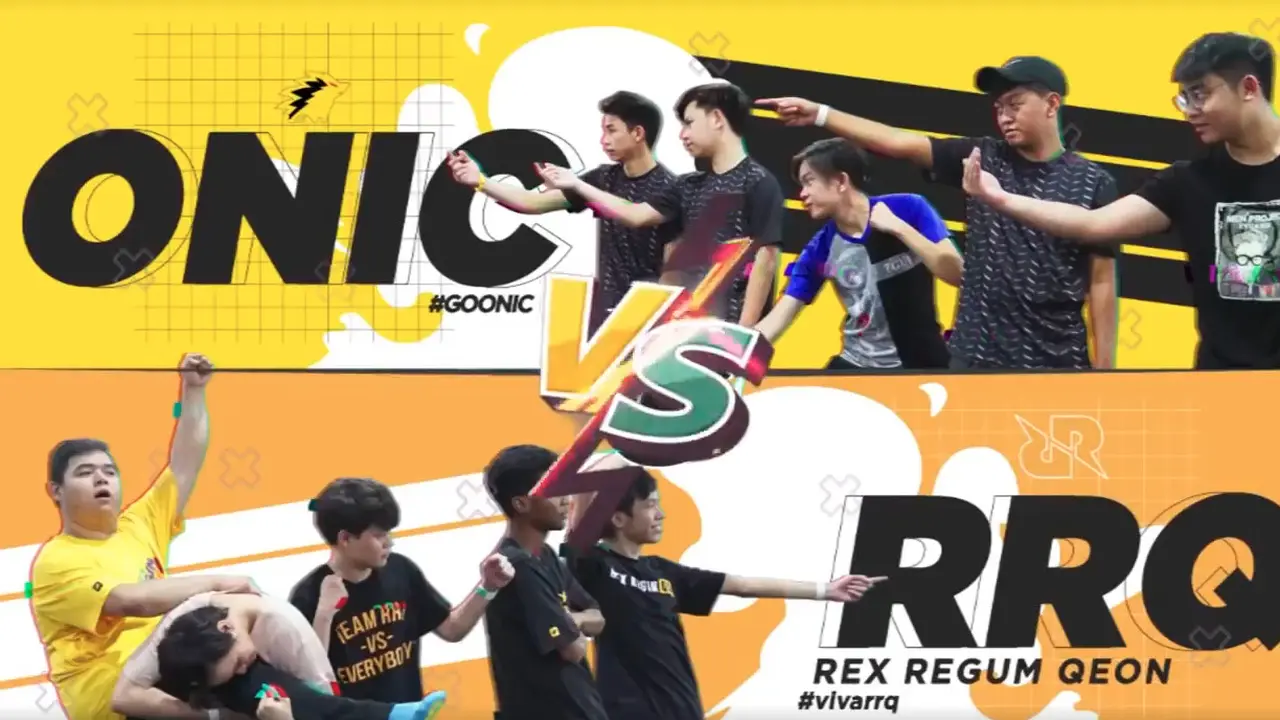 Intip Keseruan Para Pro Player Esports Bermain Trampolin. sumberfoto: ONIC ESPORTS